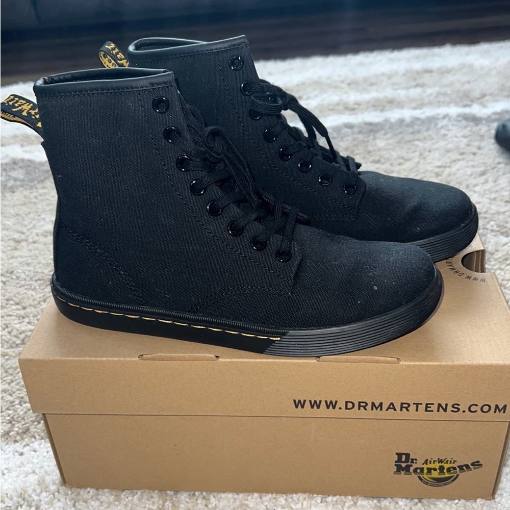 COPY - Dr martens Sheridan canvas boots size 6